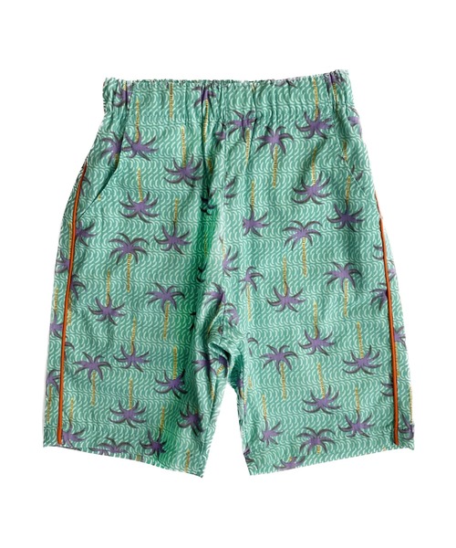 DILASH（ディラッシュ）の「ヤシの木柄ハーフパンツ（チノパンツ・キッズ・イエロー/グリーン・110/130/120/80/90/100/140）」の2枚目の写真