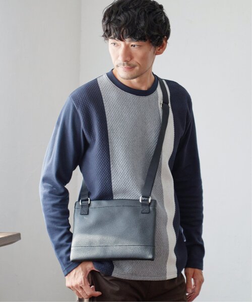 ikka（イッカ）の「ブロックスジャカードクルーネック（スウェット・メンズ・グリーン/ホワイト/ベージュ/ネイビー・XL/L/M/S）」の13枚目の写真