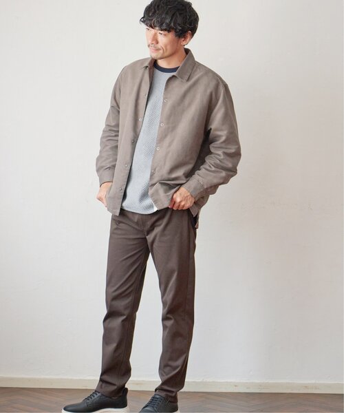 ikka（イッカ）の「ブロックスジャカードクルーネック（スウェット・メンズ・グリーン/ホワイト/ベージュ/ネイビー・XL/L/M/S）」の14枚目の写真