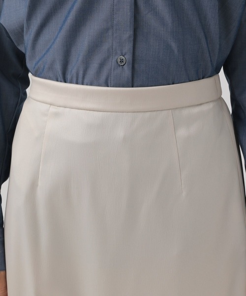 Elura（エルーラ）の「＜レギュラー／低身長サイズ＞ストレッチサテンフレアスカート/143178（スカート・レディース・ライトベージュ/グレー・FREE）」の20枚目の写真