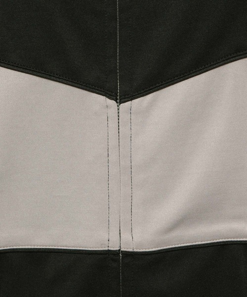 mysty woman（ミスティウーマン）の「キリカエラインジャージ　149266（パーカー・レディース・オフホワイト/ブラック/グリーン・FREE）」の22枚目の写真