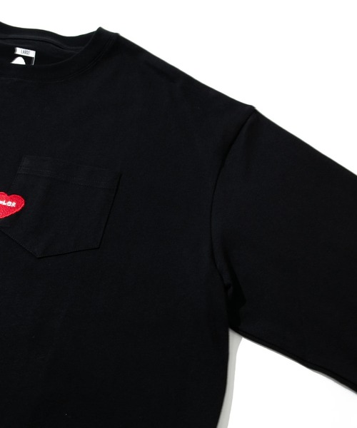 POLeR(ポーラー)の「POLeR/ポーラー POLeR × GSC PDC FURRY HEART L/STEE(Tシャツ/カットソー・メンズ・ブラック/ホワイト・X-LARGE/LARGE/MEDIUM)」の6枚目の写真