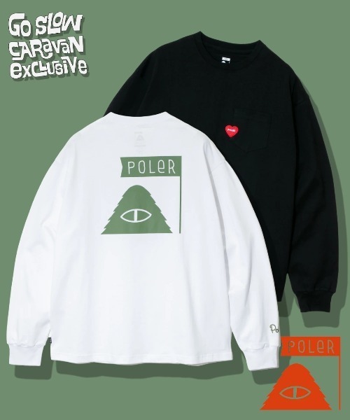 POLeR(ポーラー)の「POLeR/ポーラー POLeR × GSC PDC FURRY HEART L/STEE(Tシャツ/カットソー・メンズ・ブラック/ホワイト・X-LARGE/LARGE/MEDIUM)」の13枚目の写真