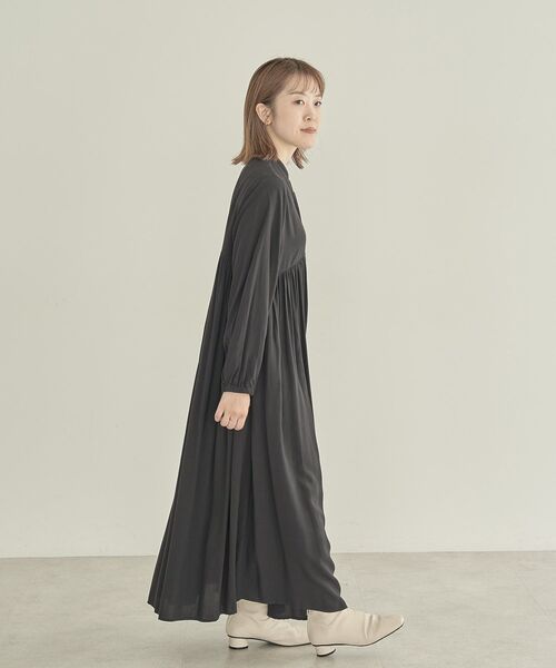 AMERICAN HOLIC(アメリカンホリック)の「【WEB限定・小柄女性向け】エコベロアソートギャザーワンピース(ワンピース・レディース・チェック/ブラック/その他14・XS)」の20枚目の写真