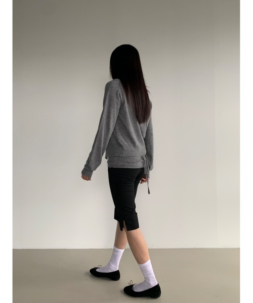 Didot.showroom(ディドット ショールーム)の「カシミヤブレンドビスチェセットカーディガン(カーディガン/ボレロ・レディース・ブラック/レッド/グレー・FREE)」の18枚目の写真