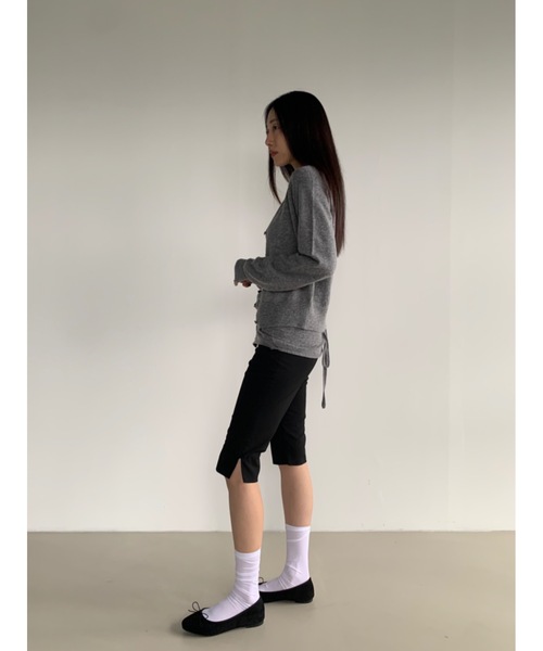 Didot.showroom(ディドット ショールーム)の「カシミヤブレンドビスチェセットカーディガン(カーディガン/ボレロ・レディース・ブラック/レッド/グレー・FREE)」の21枚目の写真