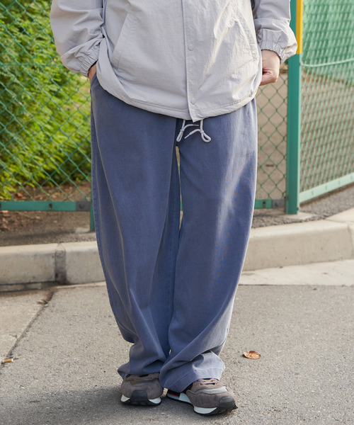 VENCEEXCHANGE（ヴァンスエクスチェンジ）の「ピグメントイージーカットパンツ（その他パンツ・メンズ・ブラック/カーキ/ネイビー・M/L）」の4枚目の写真