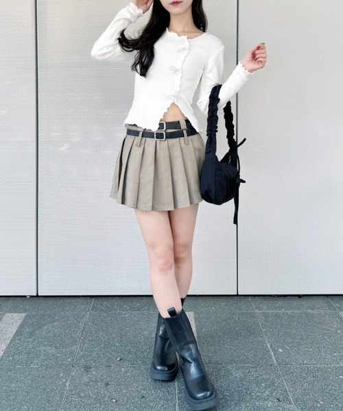 Silly(シリー)の「2wayリボンドロストバッグ(ハンドバッグ・レディース・アイボリー/ブラック/ライトブルー/グレー/シルバー・FREE)」の7枚目の写真