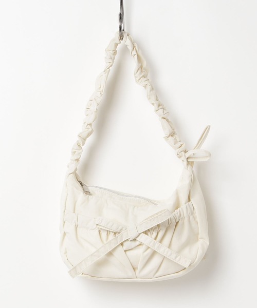 Silly(シリー)の「2wayリボンドロストバッグ(ハンドバッグ・レディース・アイボリー/ブラック/ライトブルー/グレー/シルバー・FREE)」の20枚目の写真