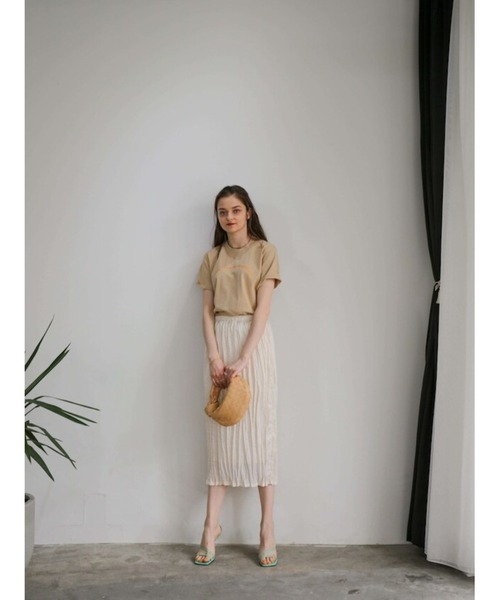 Katrin TOKYO(カトリーントーキョー)の「washer I line skirt(スカート・レディース・ミント/キナリ・FREE)」の10枚目の写真