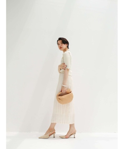 Katrin TOKYO(カトリーントーキョー)の「washer I line skirt(スカート・レディース・ミント/キナリ・FREE)」の11枚目の写真