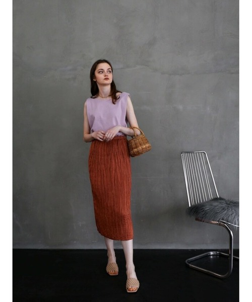 Katrin TOKYO(カトリーントーキョー)の「washer I line skirt(スカート・レディース・ミント/キナリ・FREE)」の16枚目の写真