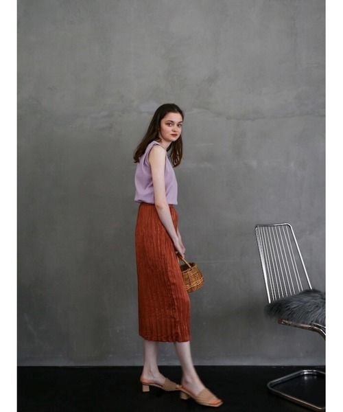 Katrin TOKYO(カトリーントーキョー)の「washer I line skirt(スカート・レディース・ミント/キナリ・FREE)」の17枚目の写真