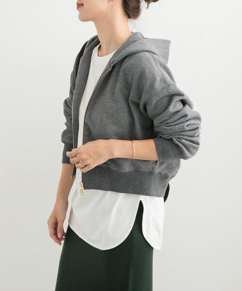 URBAN RESEARCH DOORS（アーバンリサーチドアーズ）の「USAコットンラウンドヘムカットソー（Tシャツ/カットソー・レディース・オフホワイト・MEDIUM）」の9枚目の写真