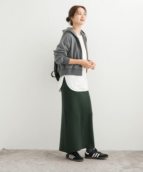 URBAN RESEARCH DOORS（アーバンリサーチドアーズ）の「USAコットンラウンドヘムカットソー（Tシャツ/カットソー・レディース・オフホワイト・MEDIUM）」の11枚目の写真