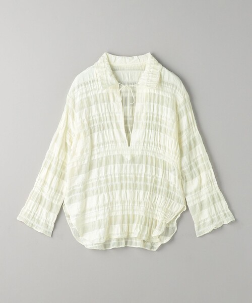 BEAUTY&YOUTH ビューティーアンドユース シアー ブラウス チュニック BEAUTY&YOUTH UNITED ARROWS（ビューティーアンドユース
