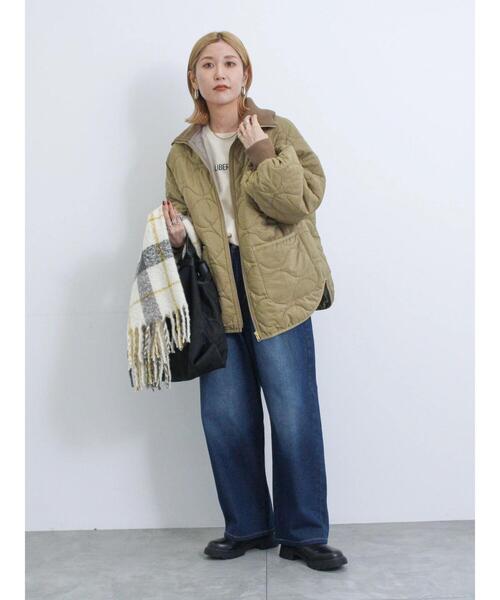 Samansa Mos2 blue（サマンサモスモスブルー）の「カーブデニムパンツ（その他パンツ・レディース・チャコールグレー/ネイビー・F）」の17枚目の写真