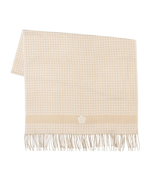 MARY QUANT（マリークワント）の「ハウンドトゥースパターン ストール