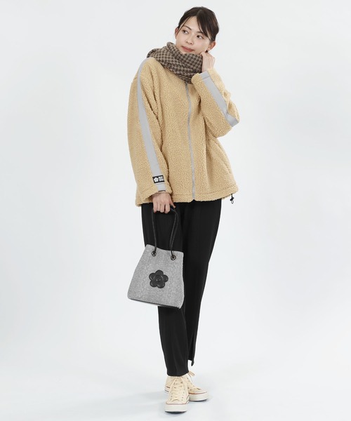 MARY QUANT（マリークワント）の「ハウンドトゥースパターン ストール