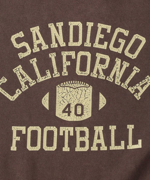 Champion(チャンピオン)の「【Champion】ヴィンテージプリントスウェット(スウェット・メンズ・ブラック/グリーン/キナリ/ネイビー/ブラウン・LL/S/M/L/XXL)」の14枚目の写真