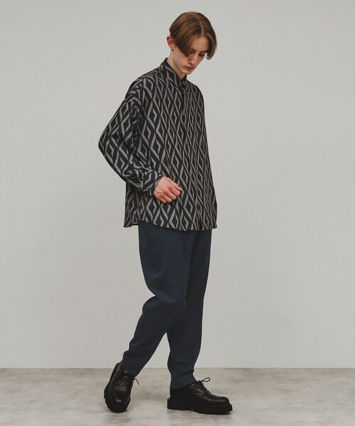 セール】ポリツイルWテーパードパンツ（その他パンツ）｜tk.TAKEO