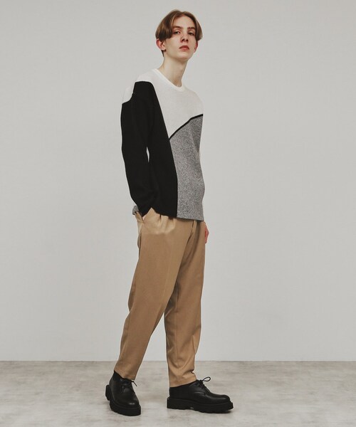 9/15までの値段　misimaru studio ctc パンツ セール】ポリツイルWテーパードパンツ（その他パンツ）｜tk