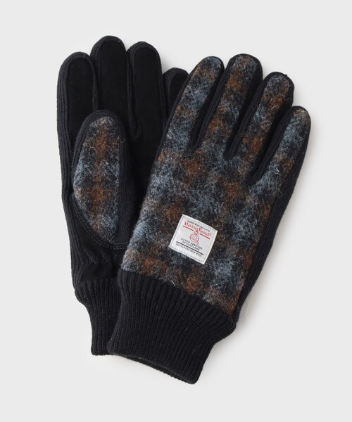 HARRIS TWEED（ハリスツイード）の「◆【HARRIS TWEED／ハリスツイード】リブグローブ ON／OFF対応（手袋・メンズ・モスグリーン系1/ブルー系その他3/チャコールグレー/ベージュ系8・00）」の18枚目の写真