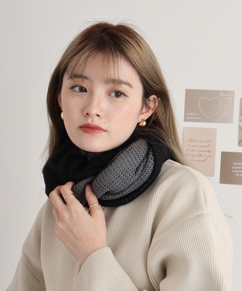 無地 リバーシブルスヌード（ネックウォーマー/スヌード）｜FUNALIVE