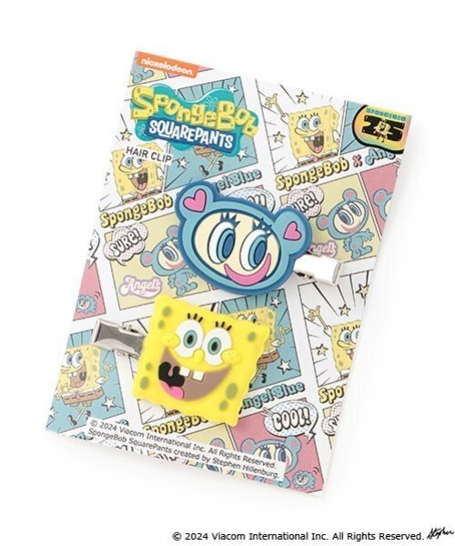 LOVETOXIC(ラブトキシック)の「【スポンジ・ボブ】×【Angel Blue】前髪クリップ(その他ヘアアクセサリー・キッズ・マルチ・FREE)」の4枚目の写真