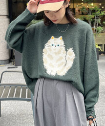 CPCM | シャギーモチーフニット(ニット/セーター)