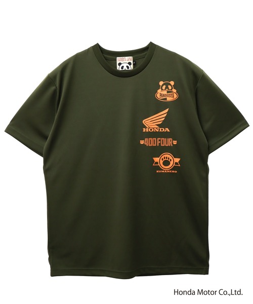 PANDIESTA(パンディエスタ)の「Honda×Pandiesta CB400FOUR ドライメッシュTシャツ(M2)(Tシャツ/カットソー・メンズ・グレー/カーキ/ブラック・XXL/XL/L/M)」の16枚目の写真