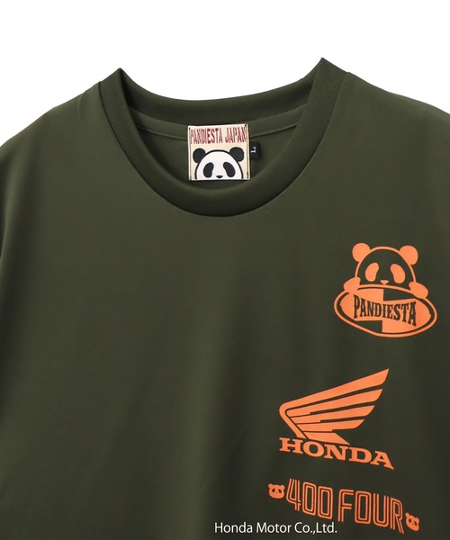 PANDIESTA(パンディエスタ)の「Honda×Pandiesta CB400FOUR ドライメッシュTシャツ(M2)(Tシャツ/カットソー・メンズ・グレー/カーキ/ブラック・XXL/XL/L/M)」の21枚目の写真