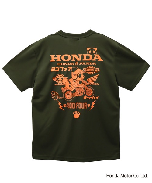 PANDIESTA(パンディエスタ)の「Honda×Pandiesta CB400FOUR ドライメッシュTシャツ(M2)(Tシャツ/カットソー・メンズ・グレー/カーキ/ブラック・XXL/XL/L/M)」の11枚目の写真