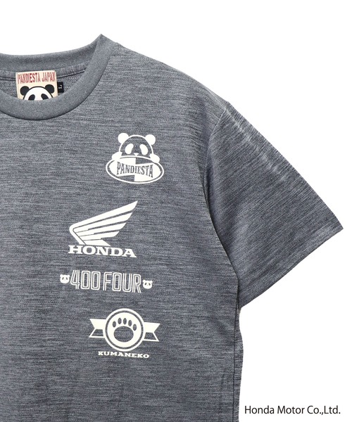 PANDIESTA(パンディエスタ)の「Honda×Pandiesta CB400FOUR ドライメッシュTシャツ(M2)(Tシャツ/カットソー・メンズ・グレー/カーキ/ブラック・XXL/XL/L/M)」の12枚目の写真