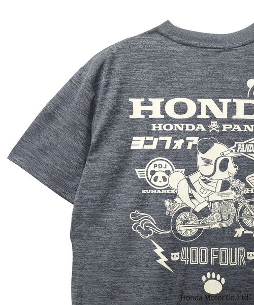 PANDIESTA(パンディエスタ)の「Honda×Pandiesta CB400FOUR ドライメッシュTシャツ(M2)(Tシャツ/カットソー・メンズ・グレー/カーキ/ブラック・XXL/XL/L/M)」の4枚目の写真