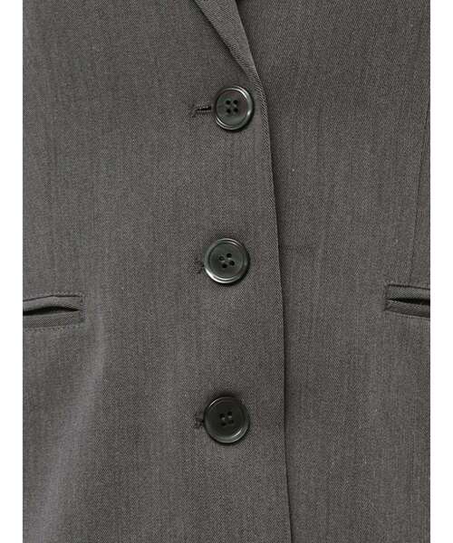 CALNAMUR（カルナムール）の「2WAY RIBBON JK/2WAYリボンジャケット（テーラードジャケット・レディース・ブラック/グレー・FREE）」の17枚目の写真