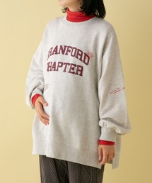 LEPSIM | 【産前・産後対応】マタニティ／裏毛プリント刺繍スウェット　250862(マタニティウェア/グッズ)