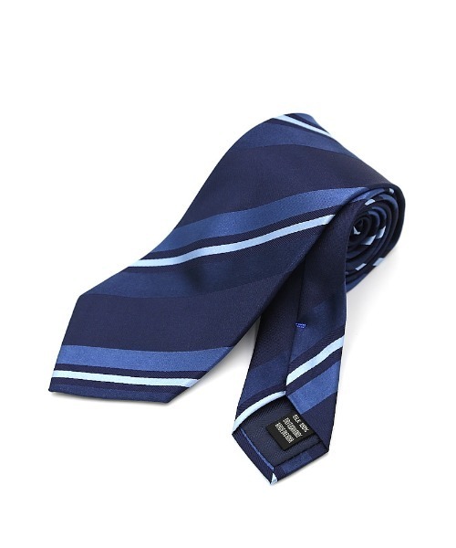 【KATHARINE E HAMNETT-キャサリン・イー・ハムネット-】ネクタイ レギュラー シルク100％ サテンストライプ 春夏（ネクタイ）｜KATHARINE E HAMNETT（キャサリン・イー・ハムネット）