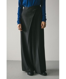 フロントカシュクールワイドパンツ