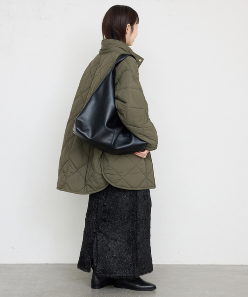 SLOBE IENA（スローブイエナ）の「撥水パッディドフーディーポンチョ