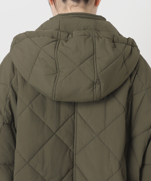 SLOBE IENA（スローブイエナ）の「撥水パッディドフーディーポンチョ