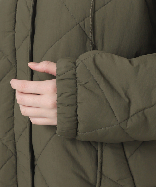 SLOBE IENA（スローブイエナ）の「撥水パッディドフーディーポンチョ