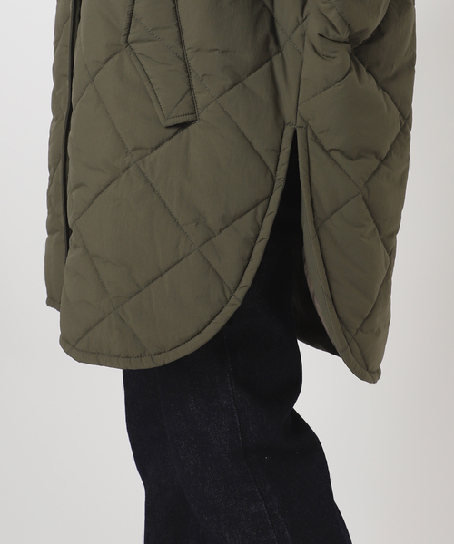 SLOBE IENA（スローブイエナ）の「撥水パッディドフーディーポンチョ