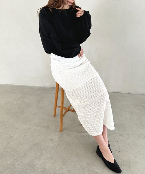 THETOE ジャガードスカート M Midtown Jacquard Skirt – THE TOÉ