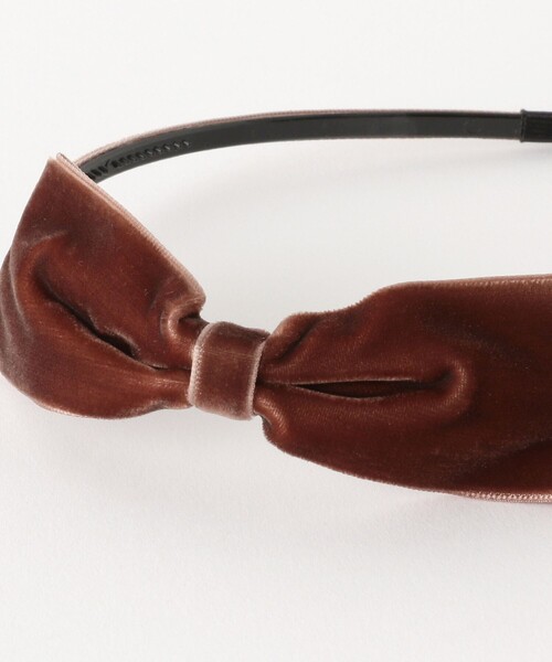 green label relaxing（グリーンレーベルリラクシング）の「リボンカチューシャ / キッズ（カチューシャ・キッズ・ブラック/ブラウン/ネイビー・FREE）」の8枚目の写真