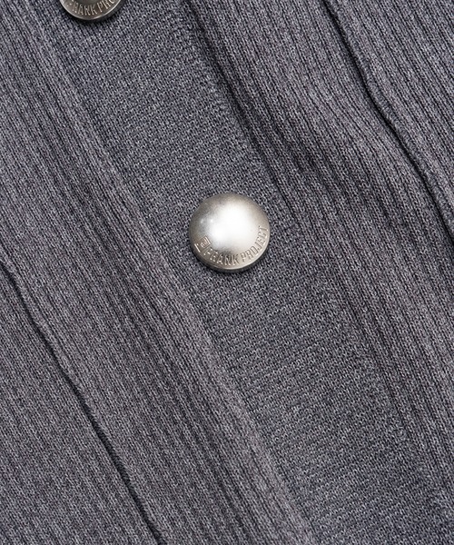 PRANK PROJECT（プランクプロジェクト）の「パフスリーブレースニットカーデ / Puff Sleeve Lace Knit Cardigan（カーディガン/ボレロ・レディース・グレー/ブルー/ブラック・FREE）」の10枚目の写真