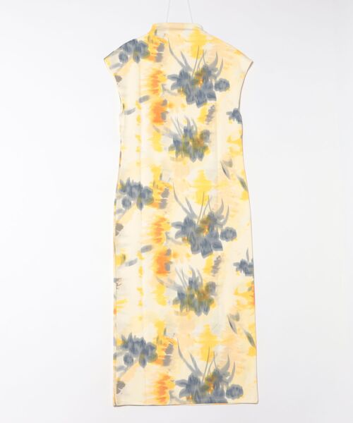 Desigual（デシグアル）の「ウォーターカラーフラワー マキシドレス（ワンピース・レディース・イエロー・XS/S/M/L/XL）」の8枚目の写真