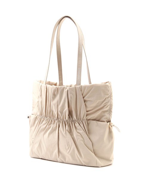 NATURAL BEAUTY BASIC(ナチュラルビューティーベーシック)の「◇ギャザリングライトトートバッグ(トートバッグ・レディース・ブラック/グレー/ベージュ・フリ-)」の9枚目の写真