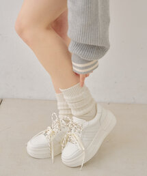 Chico | 【2025SS】刺繡入りルーズソックス(ソックス/靴下)