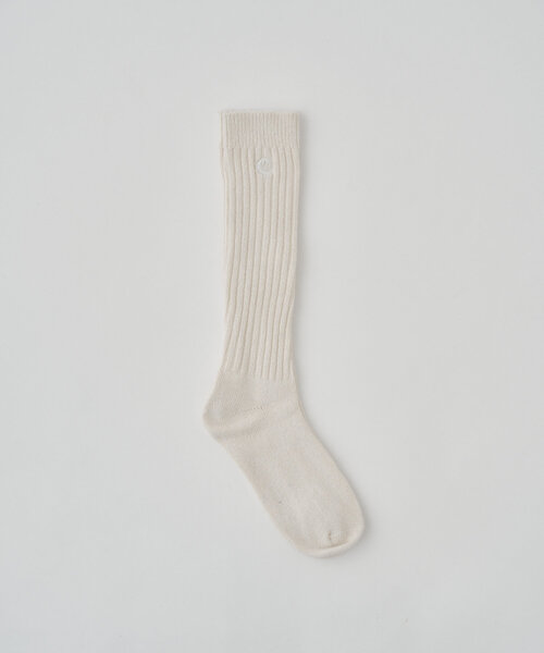 Chico（チコ）の「刺繡入りルーズソックス（ソックス/靴下・レディース・グレー/アイボリー/ブラック・FREE）」の19枚目の写真